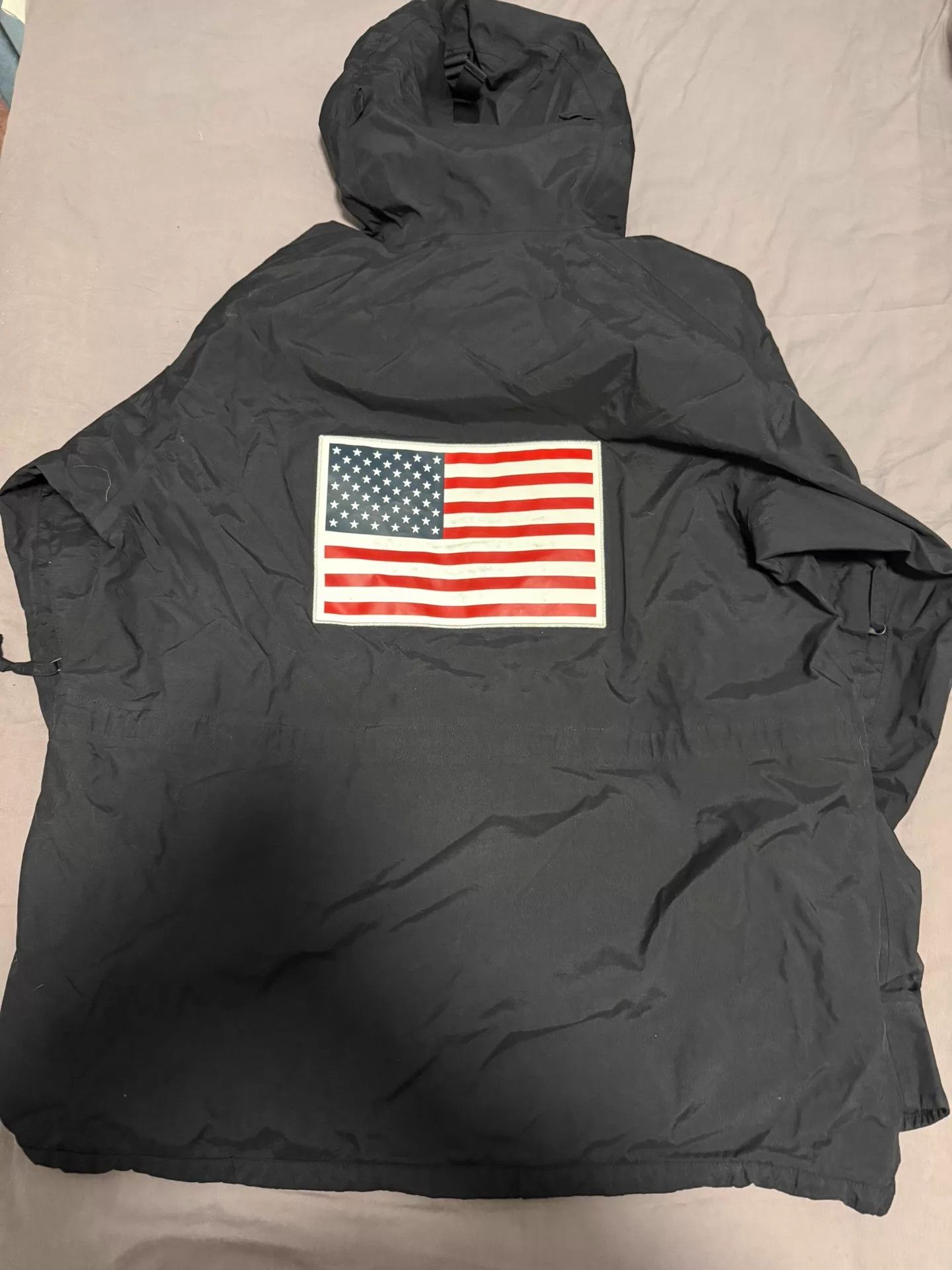 The North Face Supreme TNF Trans Antartic Black Flag Pullover XL Size US XL / EU 56 / 4 - 5 Thumbnail