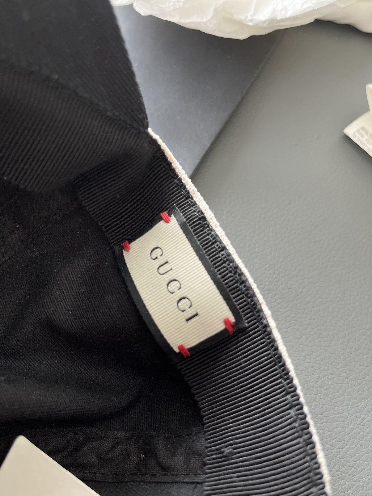 Gucci Gucci Runway Logo Baseball Hat Brand New Limited Edition Size ONE SIZE - 10 Thumbnail