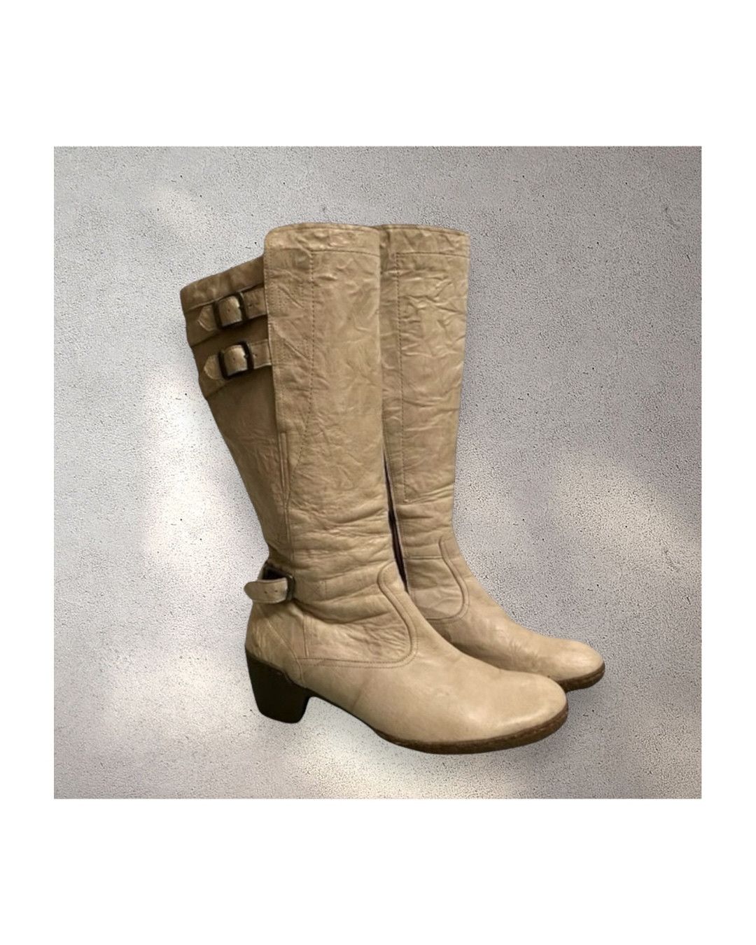 Japanese Brand × Vintage Ultra rare Mostro leather boots y2k vintage Size US 9 / IT 39 - 1 Thumbnail