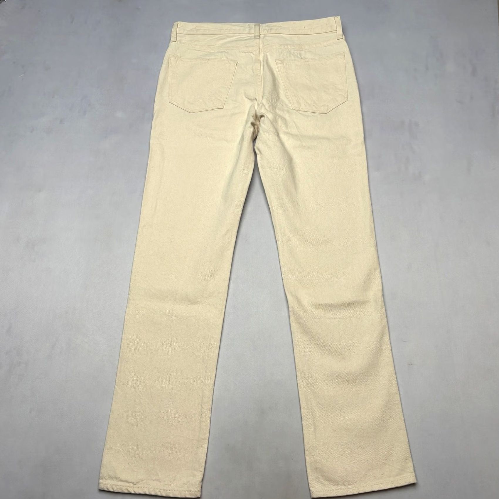 Sid Mashburn Sid Mashburn Jean Slim Straight 31x30 Natural Rinse Denim Mens Size US 31 - 2 Thumbnail