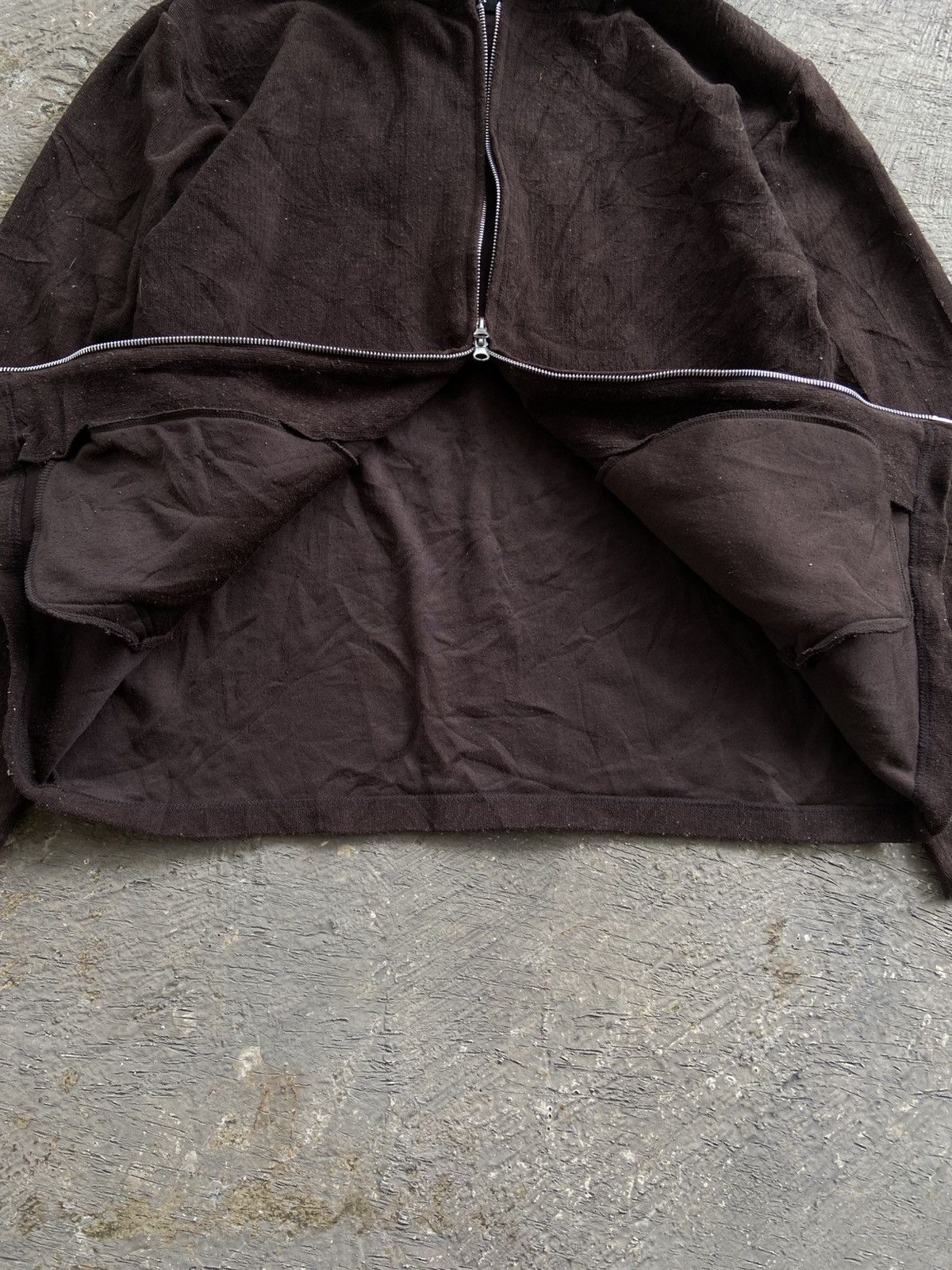 Japanese Brand 2000s Macarester - Vkei Style Fur Zip Hoodie Size US L / EU 52-54 / 3 - 4 Thumbnail