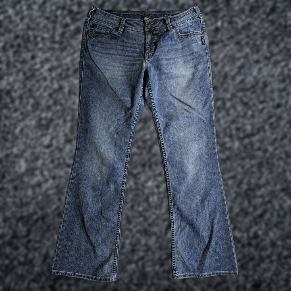 Silver Jeans Co. Classic Silver Jeans Julia Bootcut Denim Jeans Medium Wash Womens Size 33x32 Size 24" / US 00 / IT 34 - 1 Thumbnail