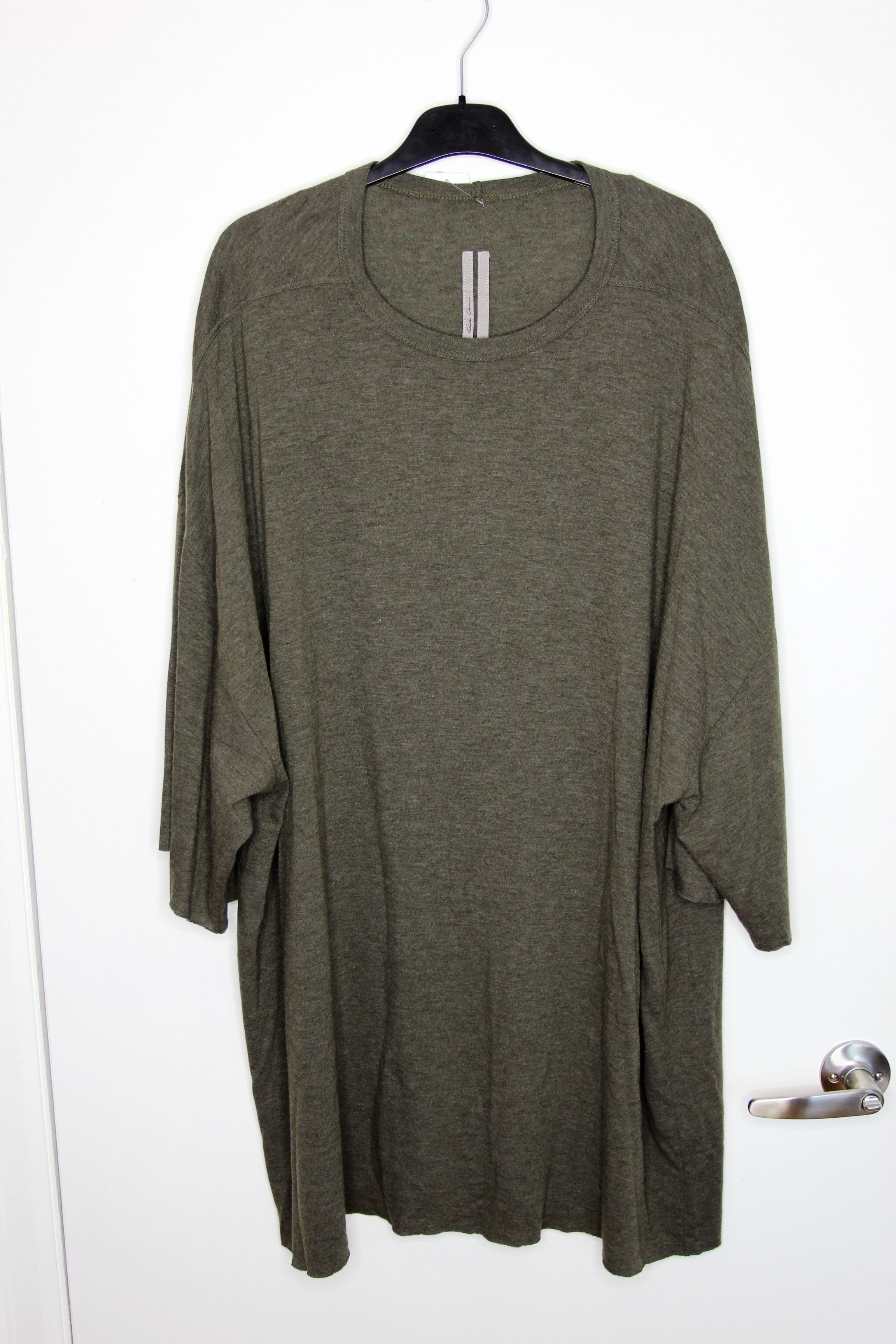 Rick Owens BNWT AW25 RICK OWENS "CONCORDIANS" TOMMY OVERSIZED TSHIRT Size US M / EU 48-50 / 2 - 2 Thumbnail