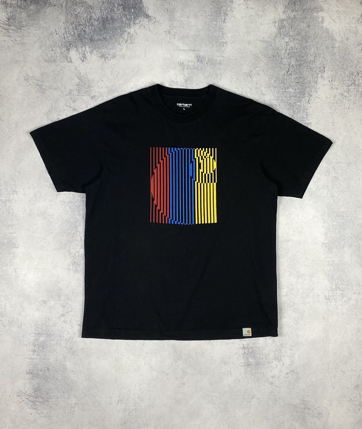 Carhartt Wip Carhartt Wip Big Logo Streetwear Tee T Shirt Mens Size L Size US L / EU 52-54 / 3 - 2 Thumbnail