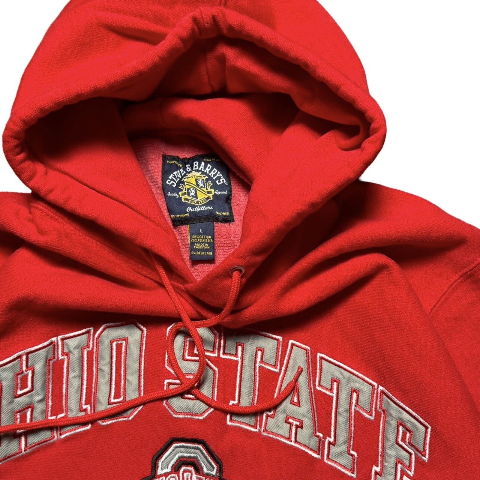 Vintage Vintage Steve & Barry's Ohio State Buckeyes Pullover Hoodie Size US L / EU 52-54 / 3 - 3 Thumbnail