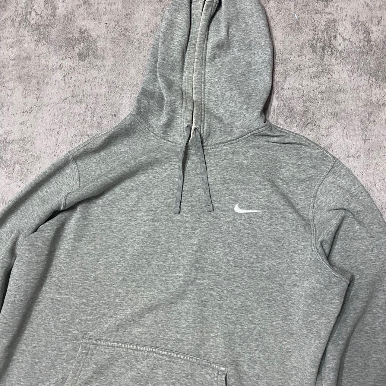 Nike Grey Nike hoodie with a distressed look Size US L / EU 52-54 / 3 - 2 Thumbnail