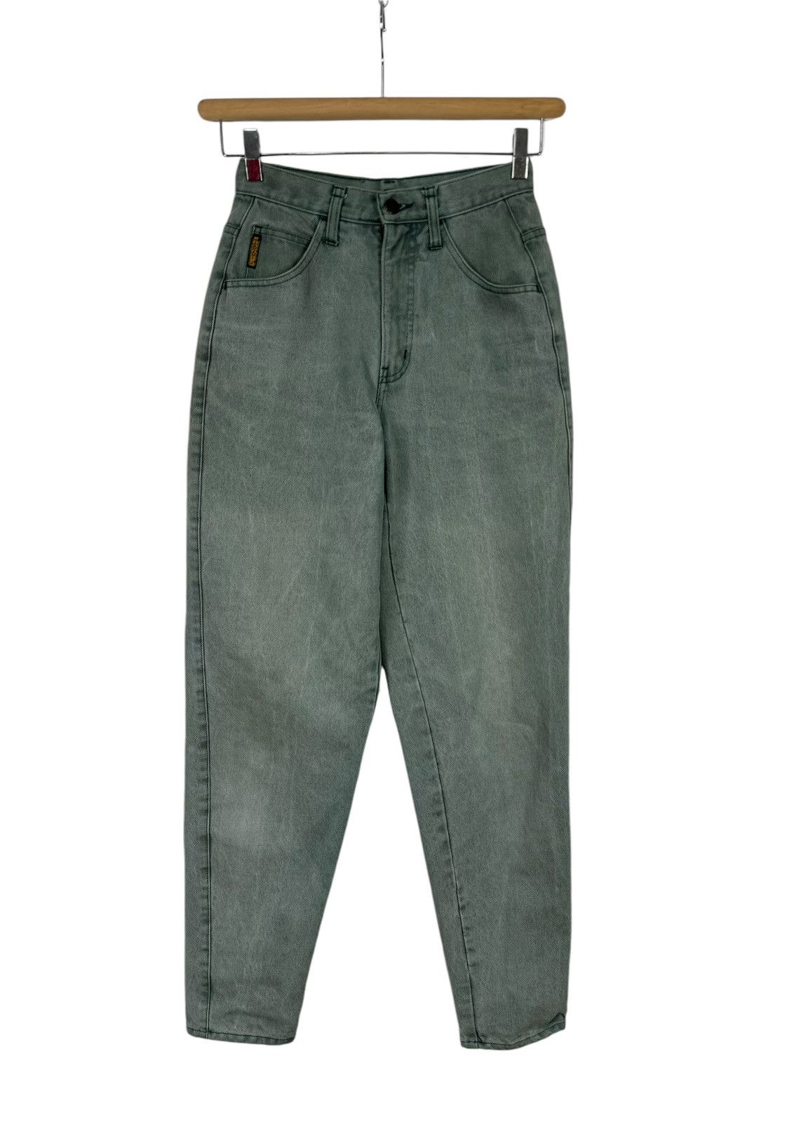 Armani × Vintage 1980s Armani Jeans High Waist Jeans Tapered size 28 Vintage Size 28" / US 6 / IT 42 - 9 Thumbnail