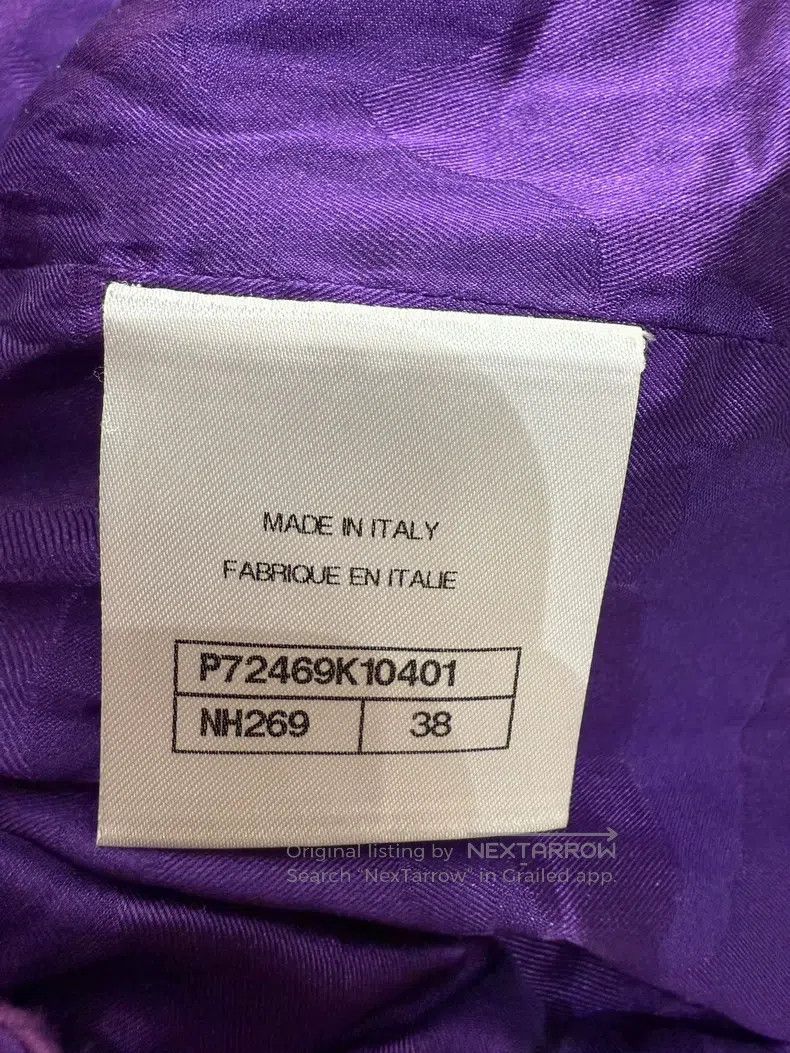 Chanel Chanel Purple tweed short sleeves Size XS / US 0-2 / IT 36-38 - 5 Thumbnail
