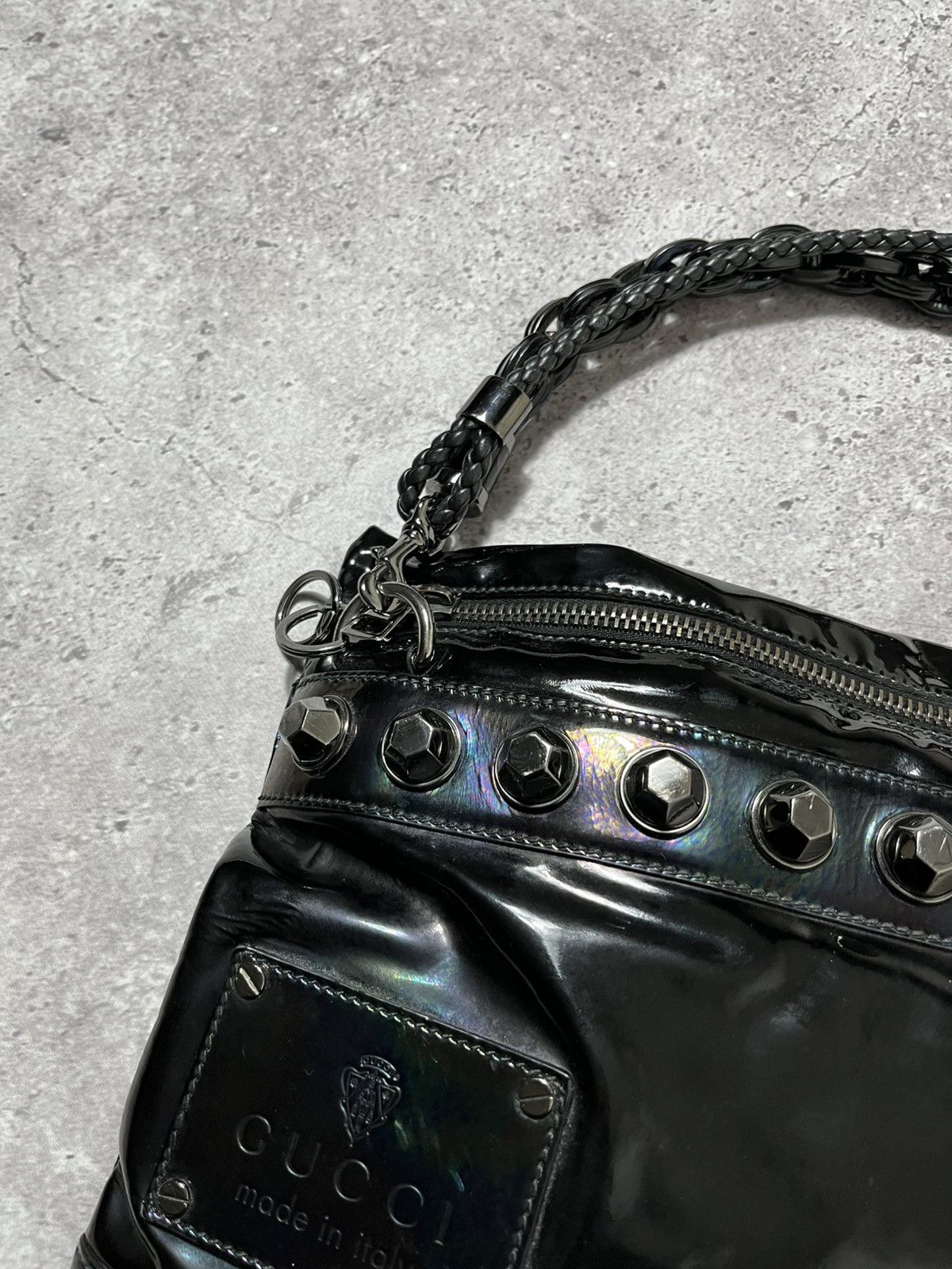 Gucci Gucci Y2K style Icon Bit Metallic Studs bag Size ONE SIZE - 6 Thumbnail