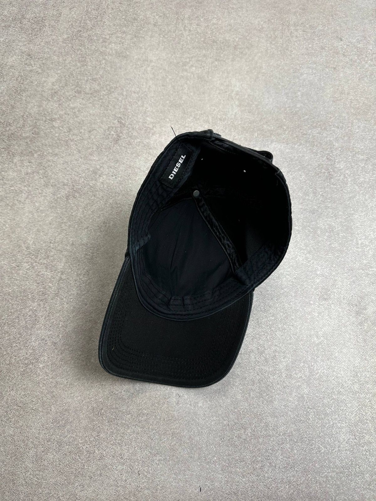 Diesel Vintage Diesel Spellout Embroidery Grunge Cap Os Size ONE SIZE - 3 Thumbnail