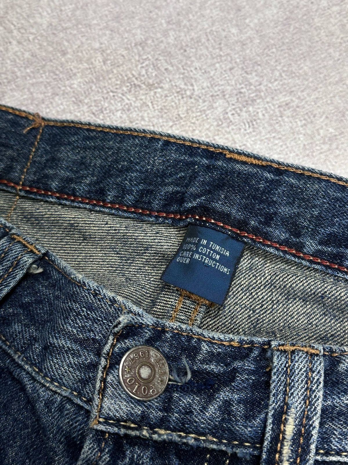 Polo Ralph Lauren Vintage Polo Ralph Lauren Archival Straight Jeans Pants 32 Size US 32 / EU 48 - 7 Thumbnail