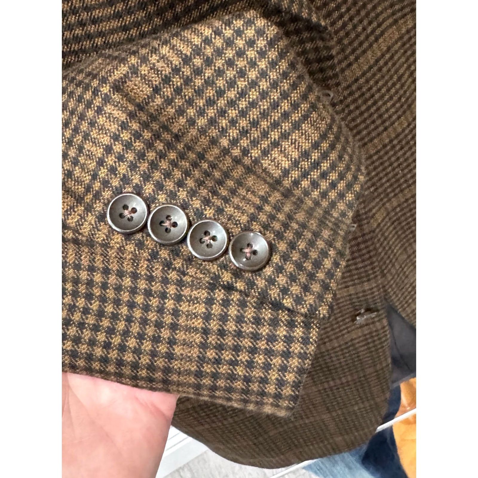 Loro Piana Arnold Brandt Loro Piana 100% Cashmere Dark Plaid Jacket Coat 44 R Mens XS? Size US S / EU 44-46 / 1 - 4 Thumbnail