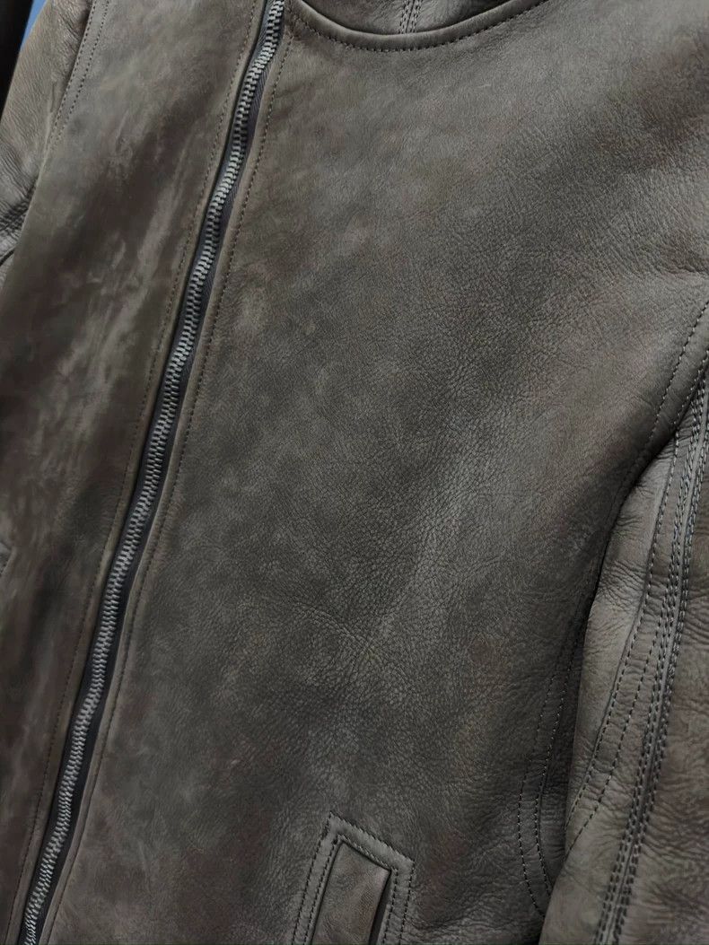 Rick Owens Rick Owens Ninja hooded leather coat-2506 Size US S / EU 44-46 / 1 - 4 Thumbnail