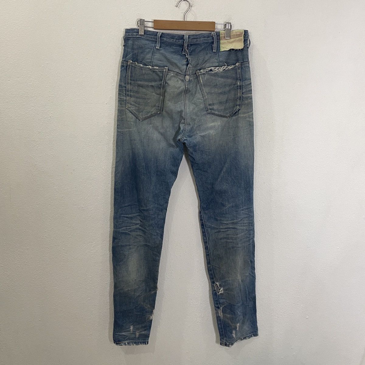 Paul Smith Vintage Paul Smith Distressed Denim Jeans Size US 32 / EU 48 - 7 Thumbnail