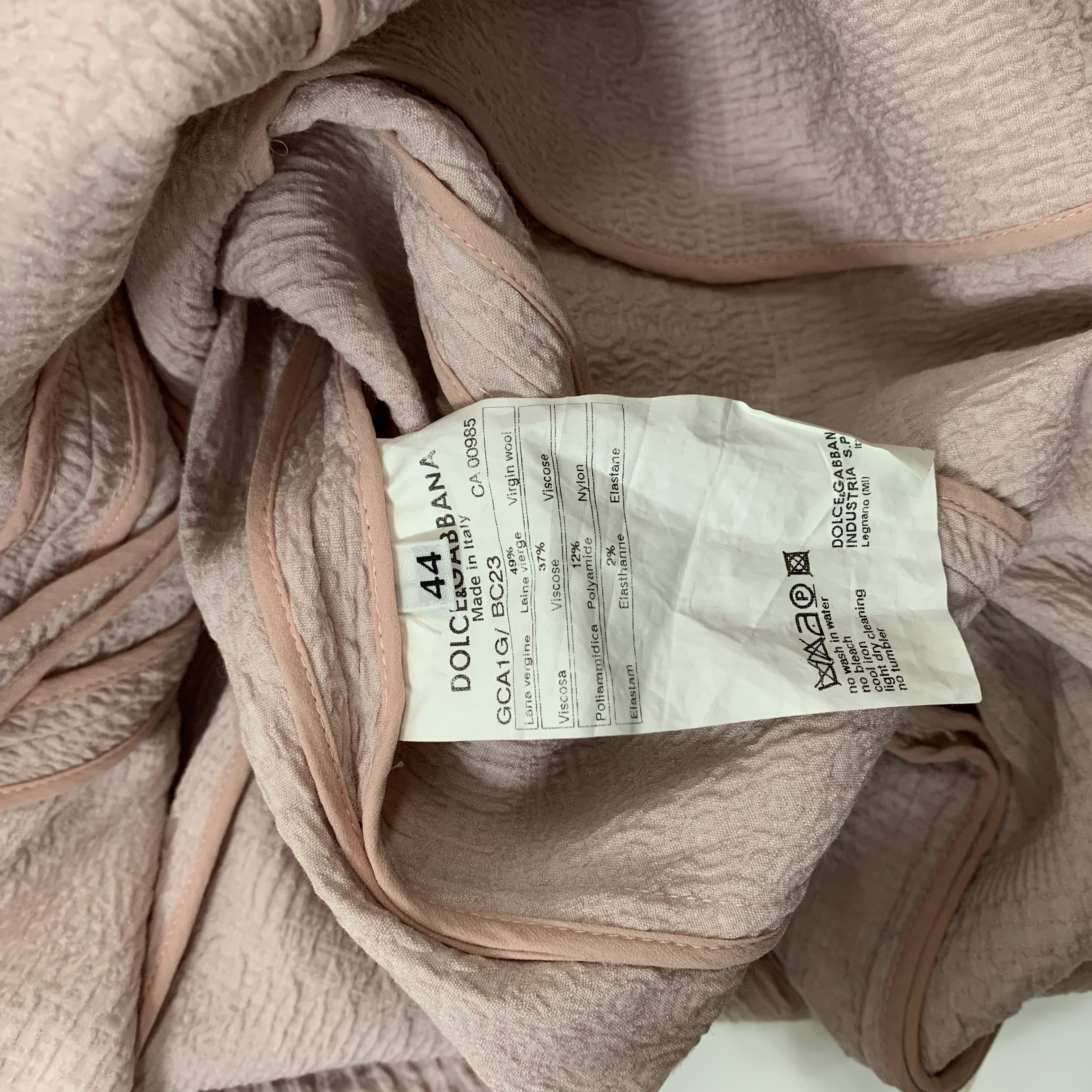 Dolce & Gabbana Dolce & Gabbana Women Long Jacket Size L / US 10 / IT 46 - 6 Thumbnail