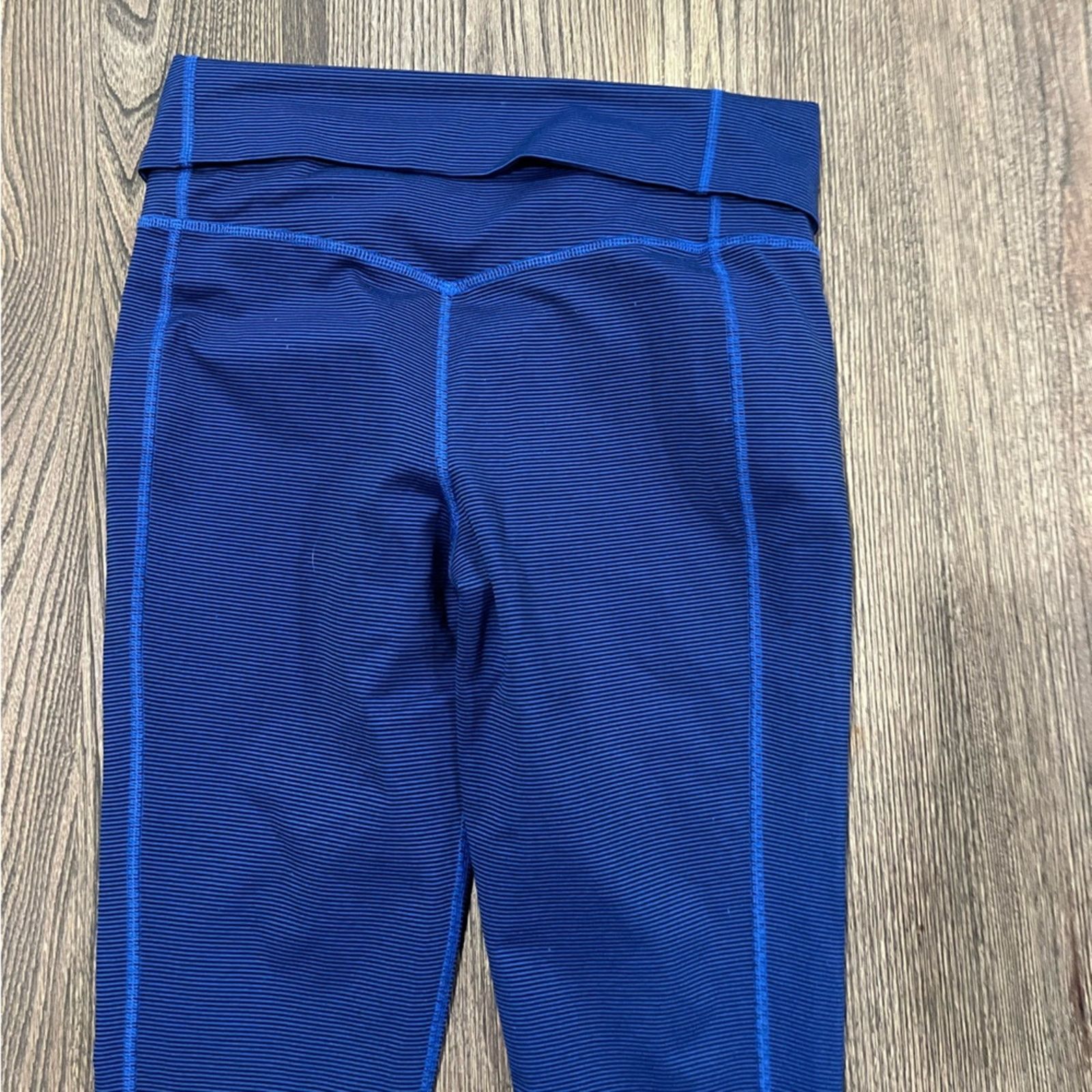 Nike Nike Pants Dri Fit capris Leggings Swoosh Stretch Striped M Size 27" / US 4 / IT 40 - 4 Thumbnail
