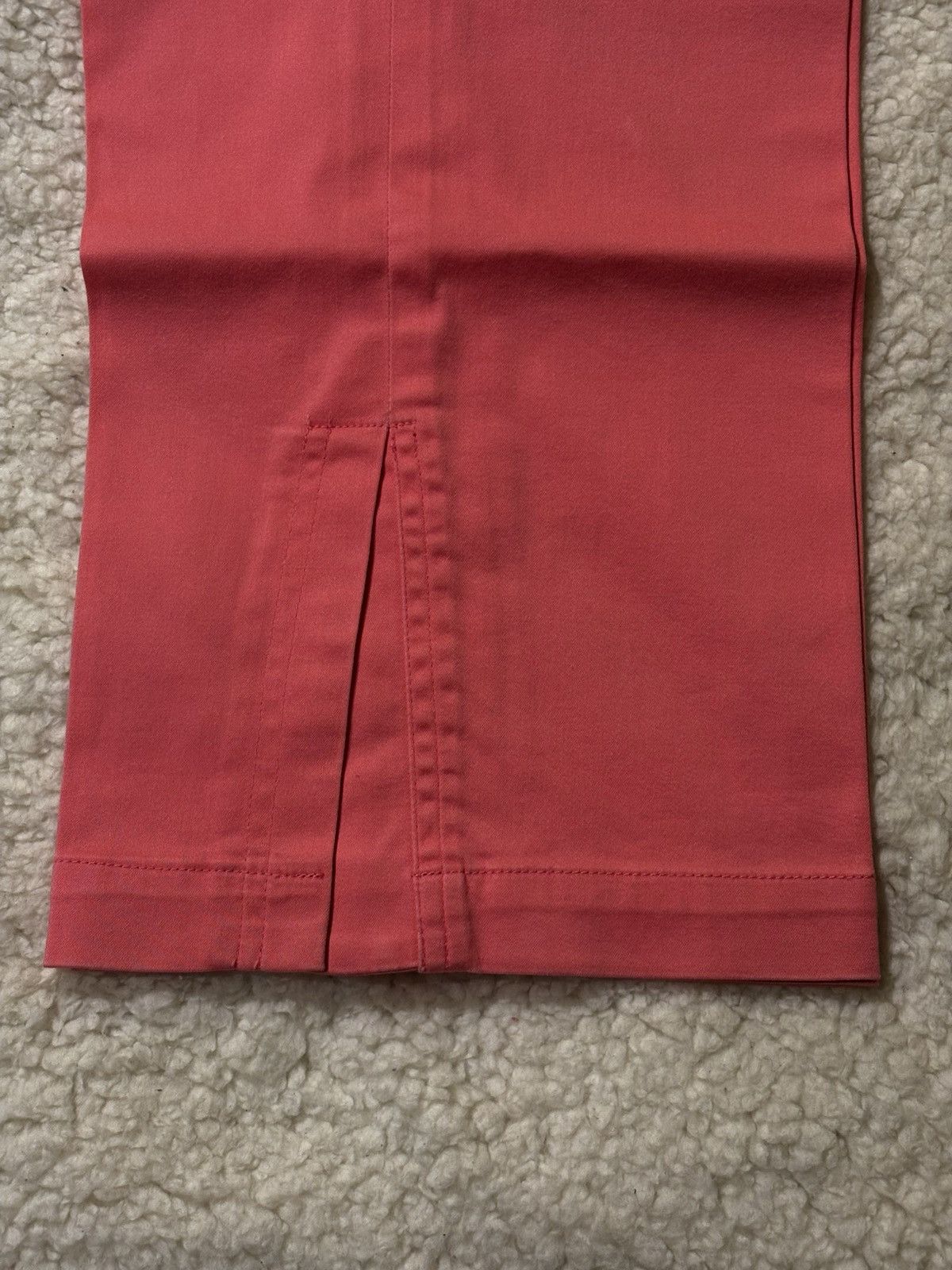 Willi Smith Coral pink cropped pants0509 Size 31" - 3 Thumbnail