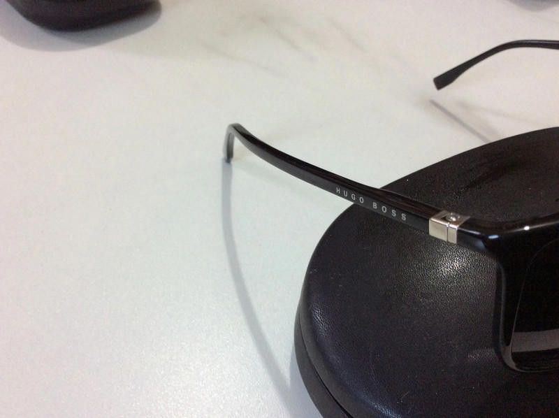 Designer Boss black men's sunglasses Size ONE SIZE - 5 Thumbnail