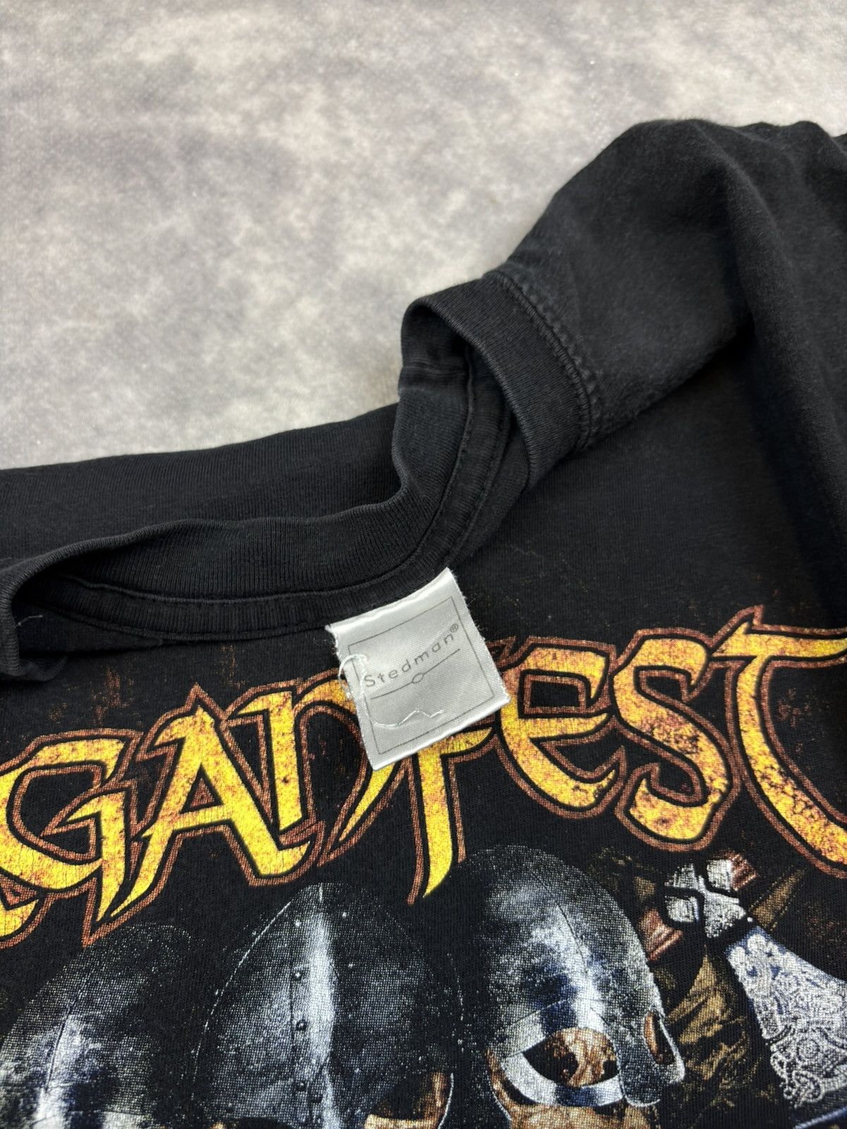 Band Tees × Vintage Paganfest Tour Mexico Skull Tee 00s band rock metal opium Size US L / EU 52-54 / 3 - 4 Thumbnail