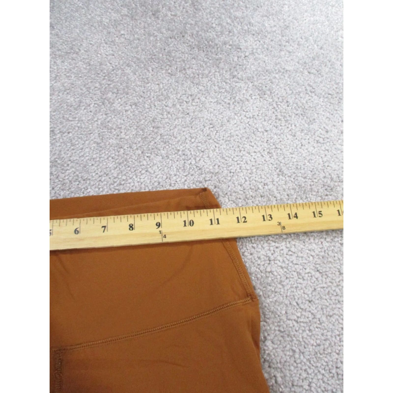 Everlane EVERLANE Leggings Womens Small Orange Stretch Ankle Activewear Gym Yoga Size 28" / US 6 / IT 42 - 7 Thumbnail