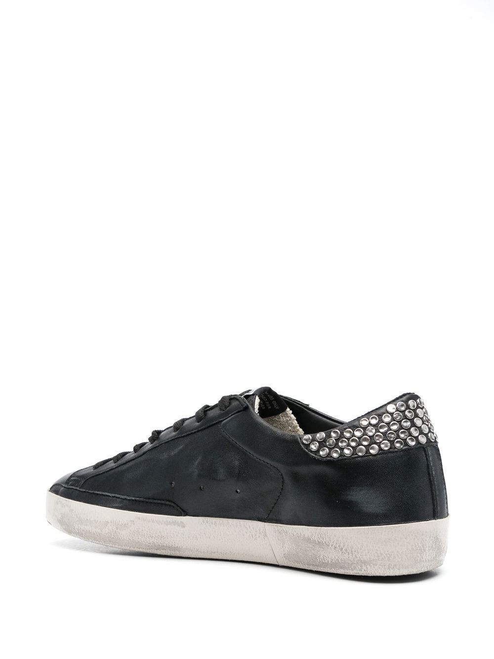 Golden Goose o1w1db10425 Star-Patch Lace-Up Sneakers in Black Size US 8 / EU 41 - 3 Thumbnail