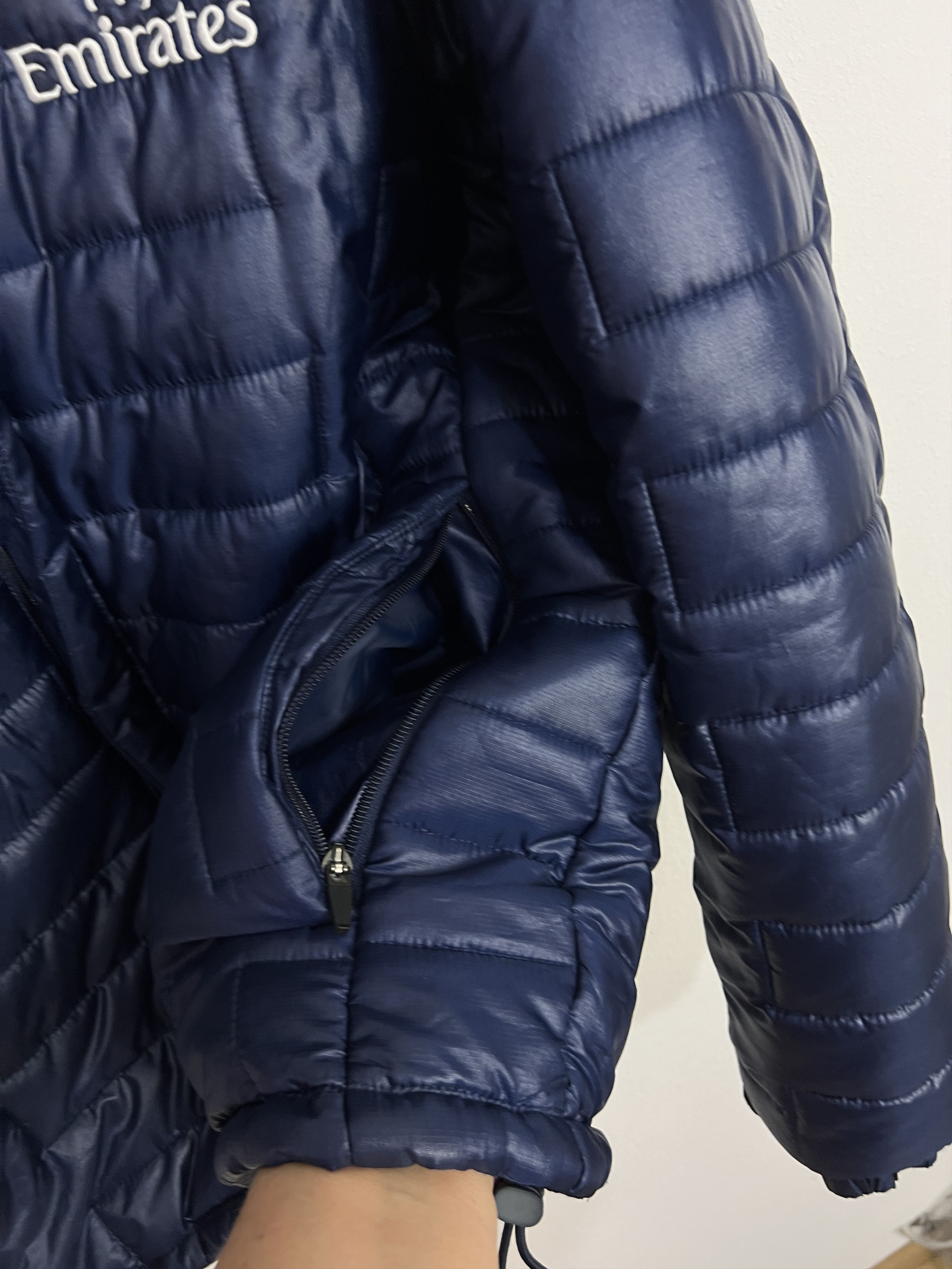 Nike Vintage Arsenal Football Padded Hooded Jacket Soccer Gunners Size US L / EU 52-54 / 3 - 7 Thumbnail