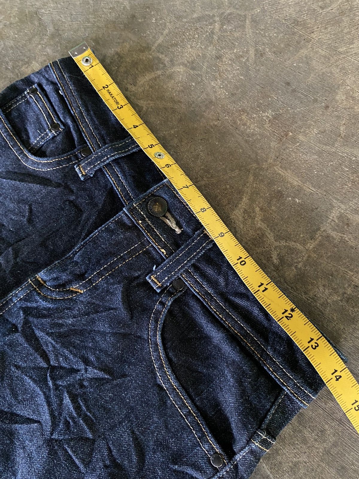 14th Addiction × Edwin × Hysteric Glamour MISS EDWIN DENIM PANTS Size 28" / US 6 / IT 42 - 9 Thumbnail