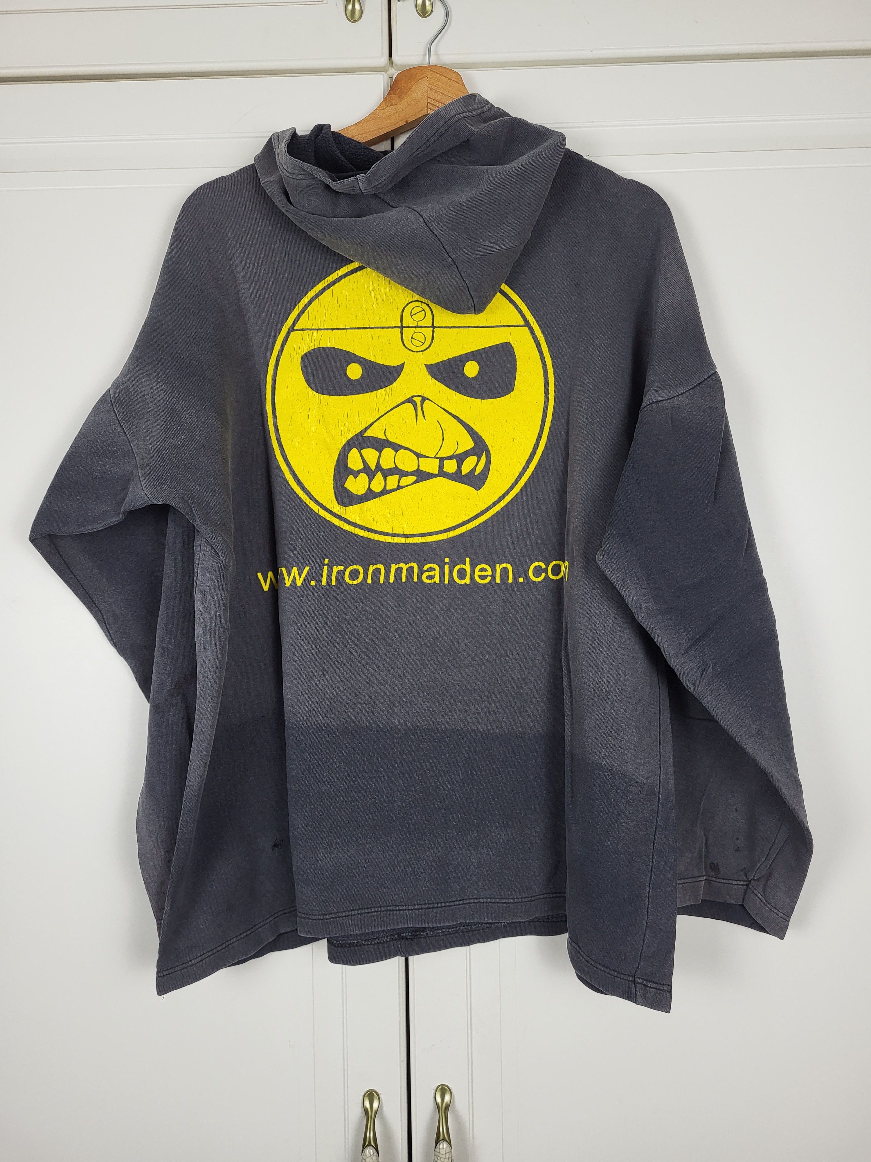 Band Tees Iron Maiden - Brave New World vintage hoodie Size US XL / EU 56 / 4 - 2 Thumbnail