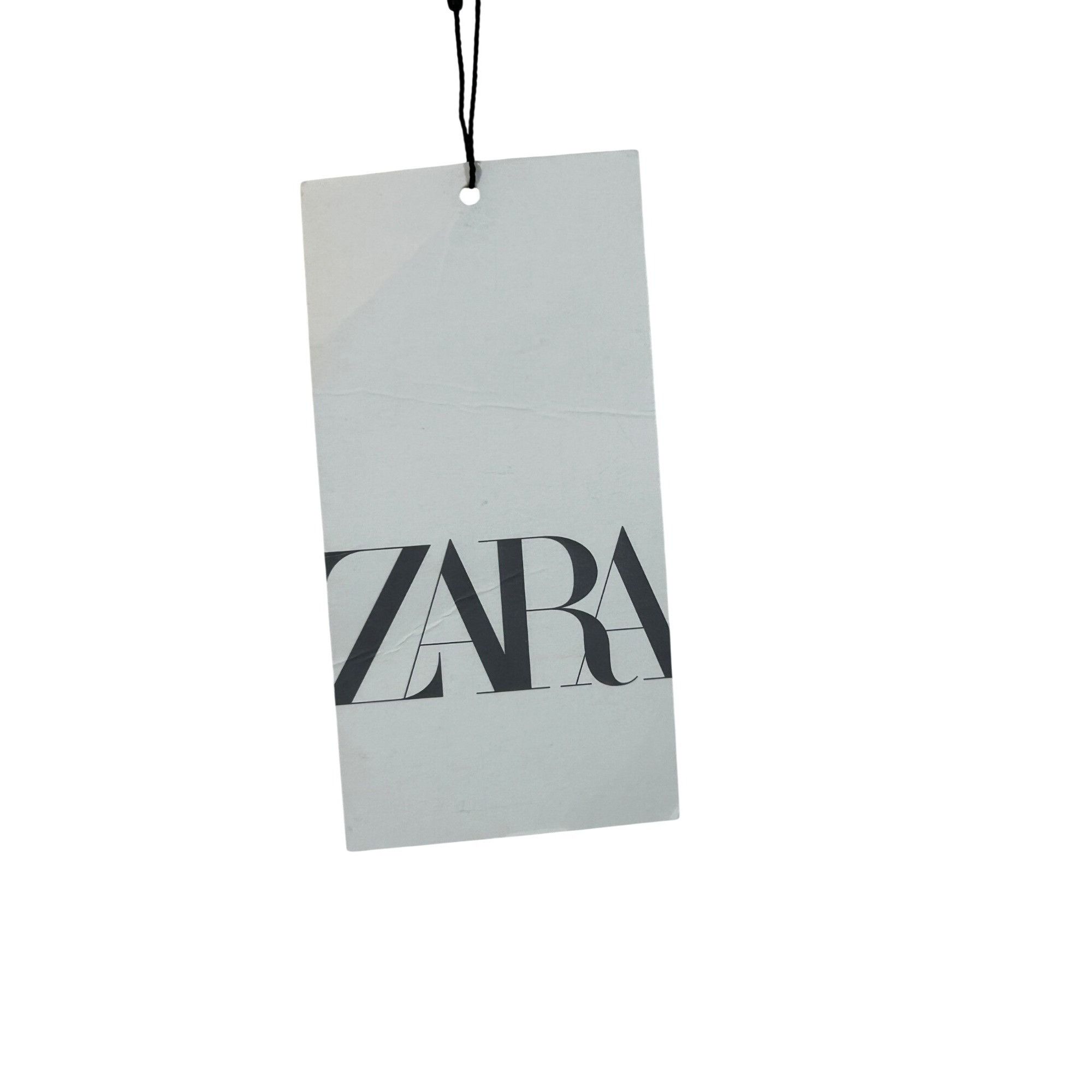 Zara Zara Women’s Mini Dress S White Knit Silver Studded High Nec Size S / US 4 / IT 40 - 5 Thumbnail