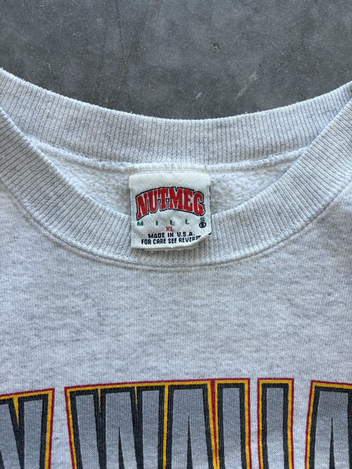 Nutmeg Vintage 90s Nascar Rusty Wallace Double Sided Sweatshirt Size US XL / EU 56 / 4 - 3 Thumbnail