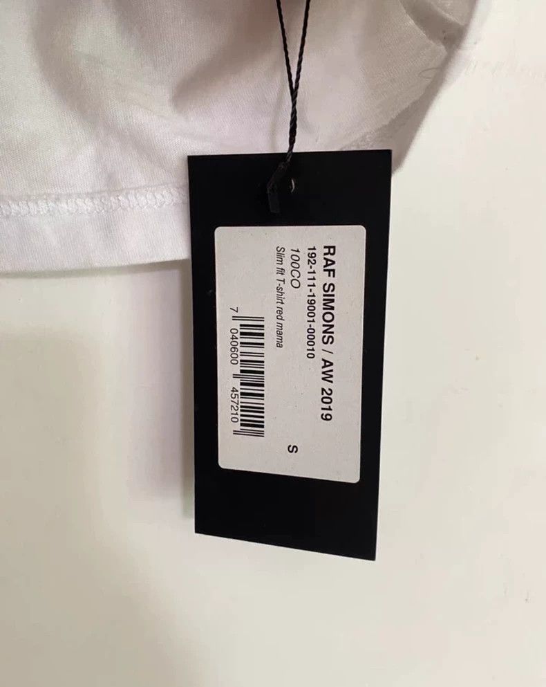 Raf Simons Raf simons 19aw Blue Velvet Portrait T-shirt Size US S / EU 44-46 / 1 - 6 Thumbnail