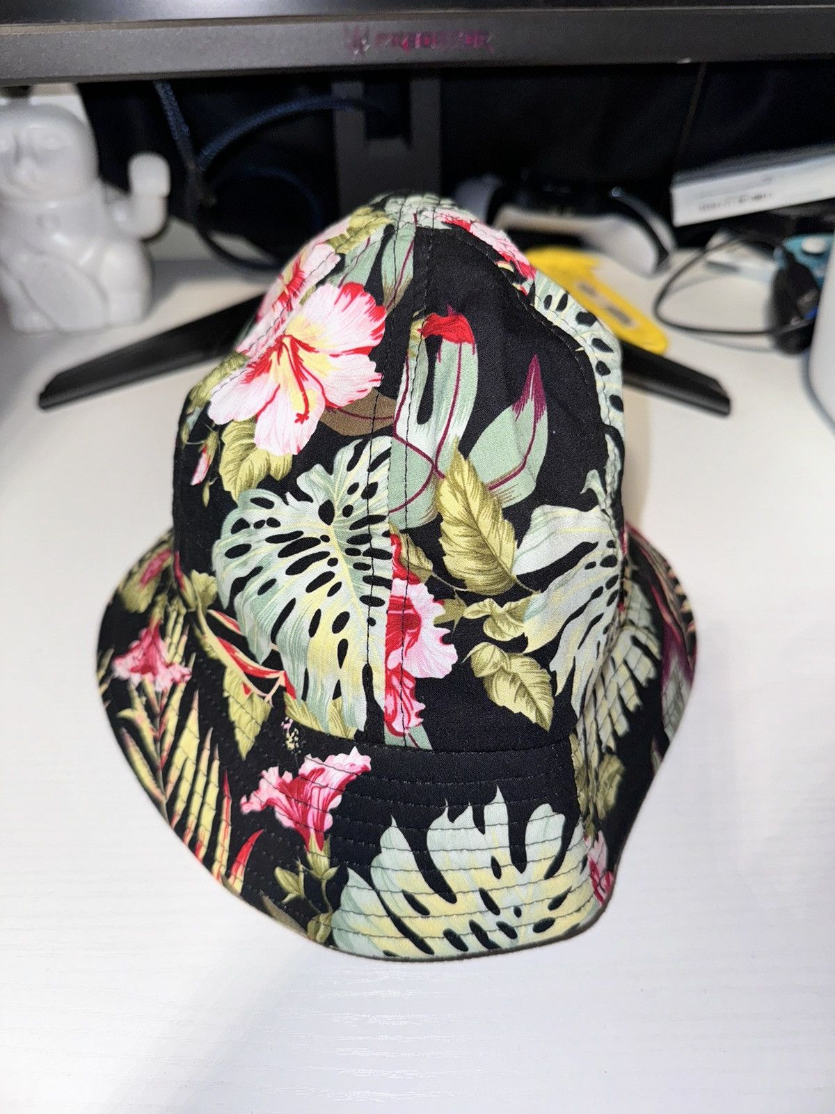 Fairplay × Vintage FAIRPLAY Floral Bucket Hat Size ONE SIZE - 3 Thumbnail