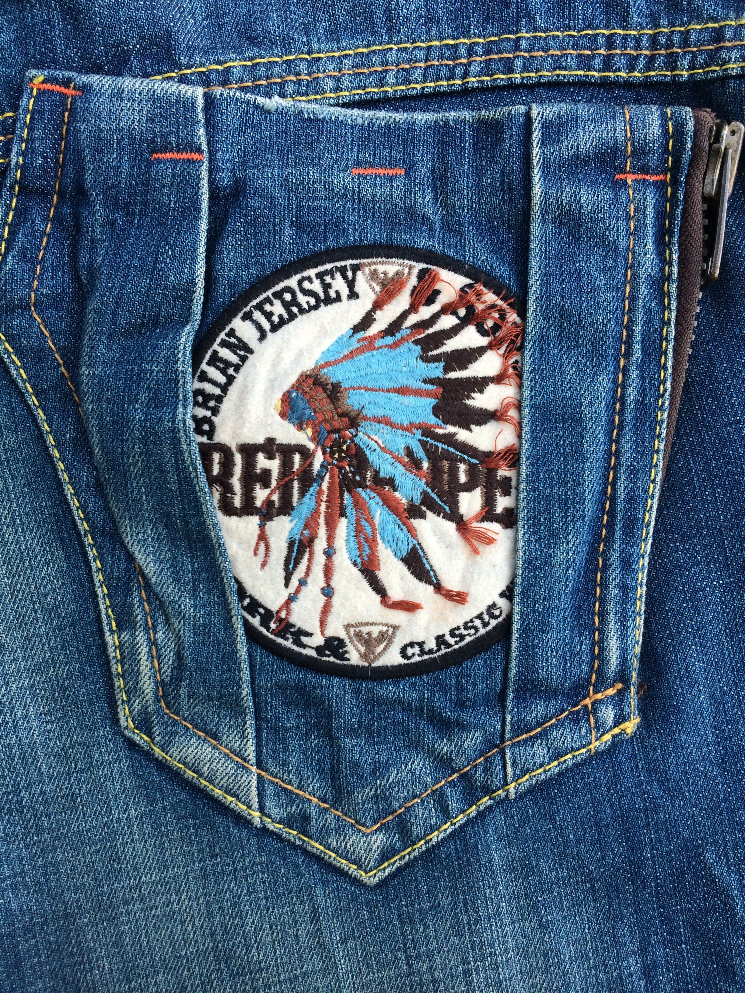 Japanese Brand Red Pepper Denim Jeans #D-821 Size US 30 / EU 46 - 11 Thumbnail