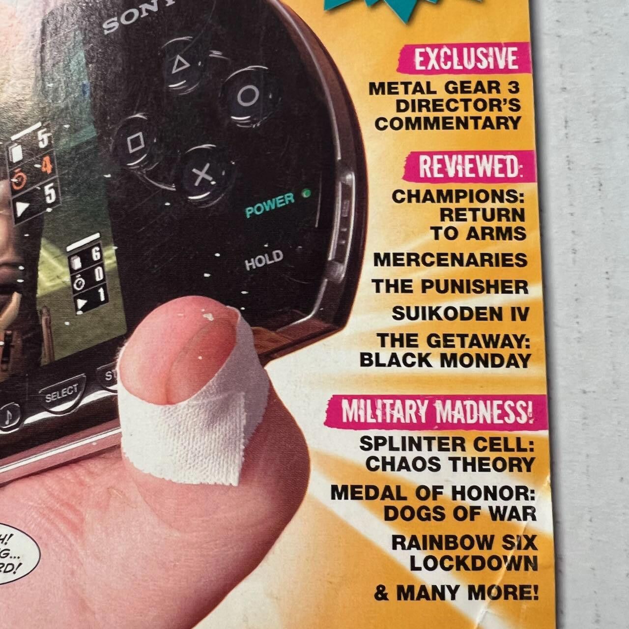 Playstation PSM Magazine #94 FEB 2005 PSP Hands-On & Awards Special! Size ONE SIZE - 3 Thumbnail