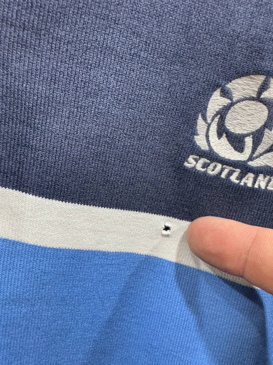 Canterbury of New Zealand Scotland Rugby Shirt 2003 Vintage Away Shirt Canterbury Size US XXL / EU 58 / 5 - 4 Thumbnail