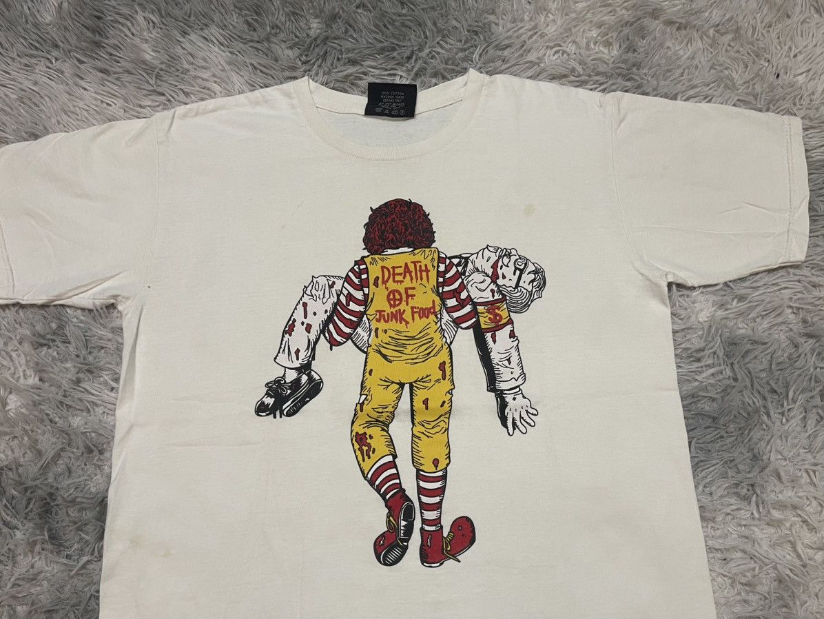 Japanese Brand 90s RONALD MCDONALD PARODY SHIRT RARE DESIGN Size US M / EU 48-50 / 2 - 5 Thumbnail