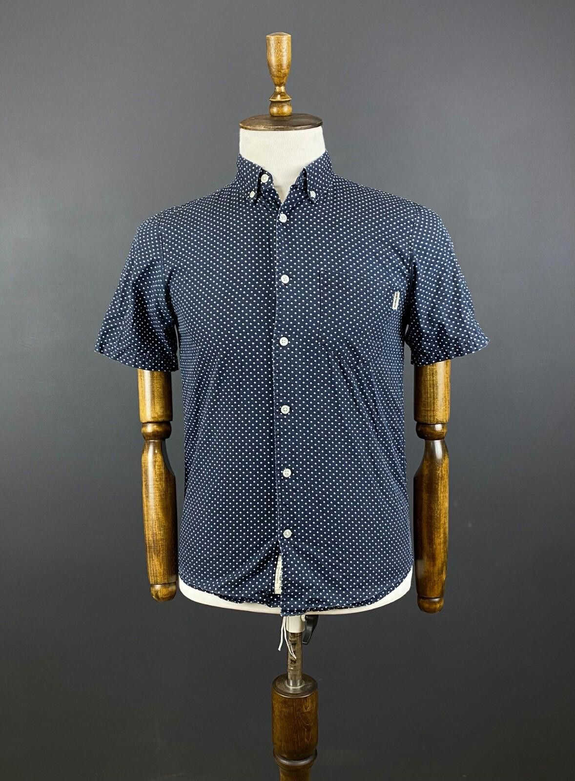 Carhartt Carhartt WIP Dots Shirt Blue Oxford Shirt Size S 37-38 Size US S / EU 44-46 / 1 - 1 Thumbnail
