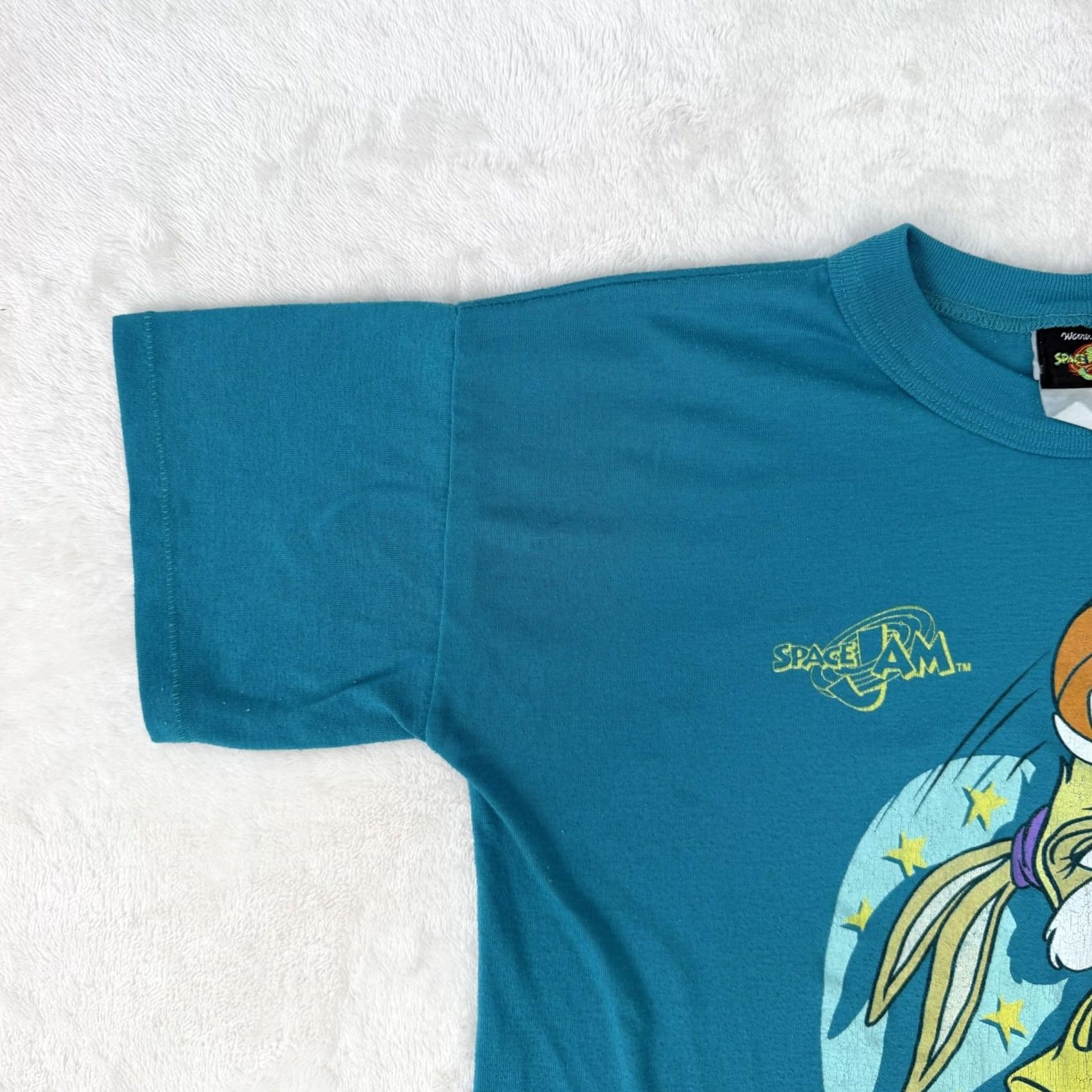 Vintage VINTAGE Space Jam Lola Bunny Shirt Mens M Blue Graphic Tee 1996 Size US M / EU 48-50 / 2 - 7 Thumbnail