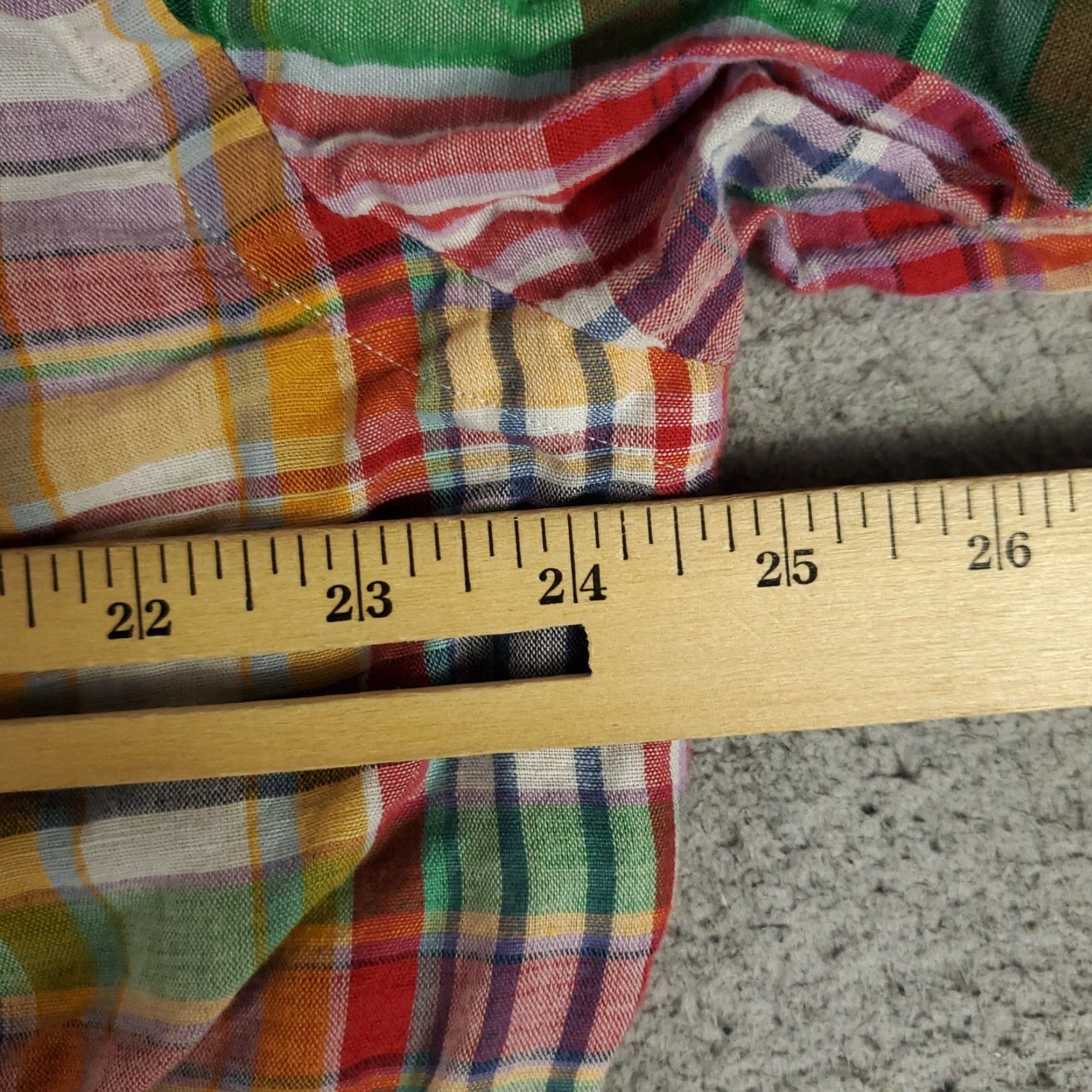 Ralph Lauren VINTAGE Ralph Lauren Shirt Mens XL Long Sleeve Button Up Plaid Linen Casual Classic Size US XL / EU 56 / 4 - 6 Thumbnail