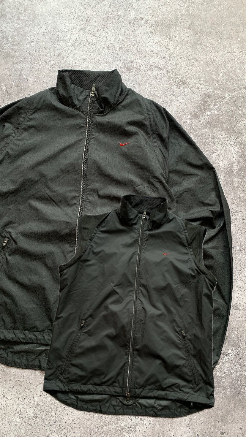 Nike × Vintage 🔥VINTAGE NIKE 2 in 1 VEST TRACK JACKET CLIMA FIT Size US M / EU 48-50 / 2 - 5 Thumbnail