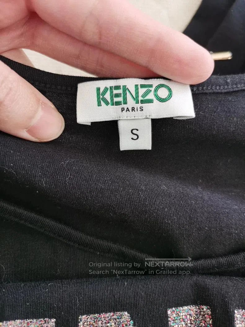Kenzo KENZO Black Corset Dress with Logo. Size US 36 / EU 52 - 3 Thumbnail