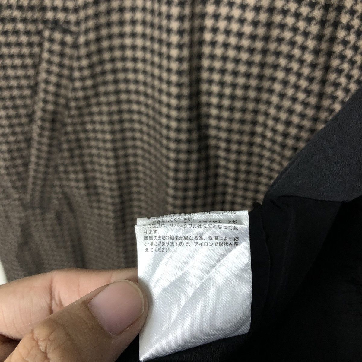 Japanese Brand 📌Long Jacket Reversible Tartan Design Kastane Issey Miyake Size US M / EU 48-50 / 2 - 24 Thumbnail