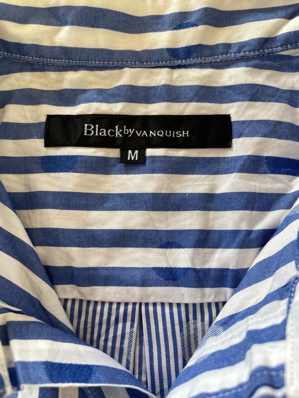 Vanquish Black by Vanquish Tokyo Japanese Brand Striped Shirt Size US S / EU 44-46 / 1 - 3 Thumbnail