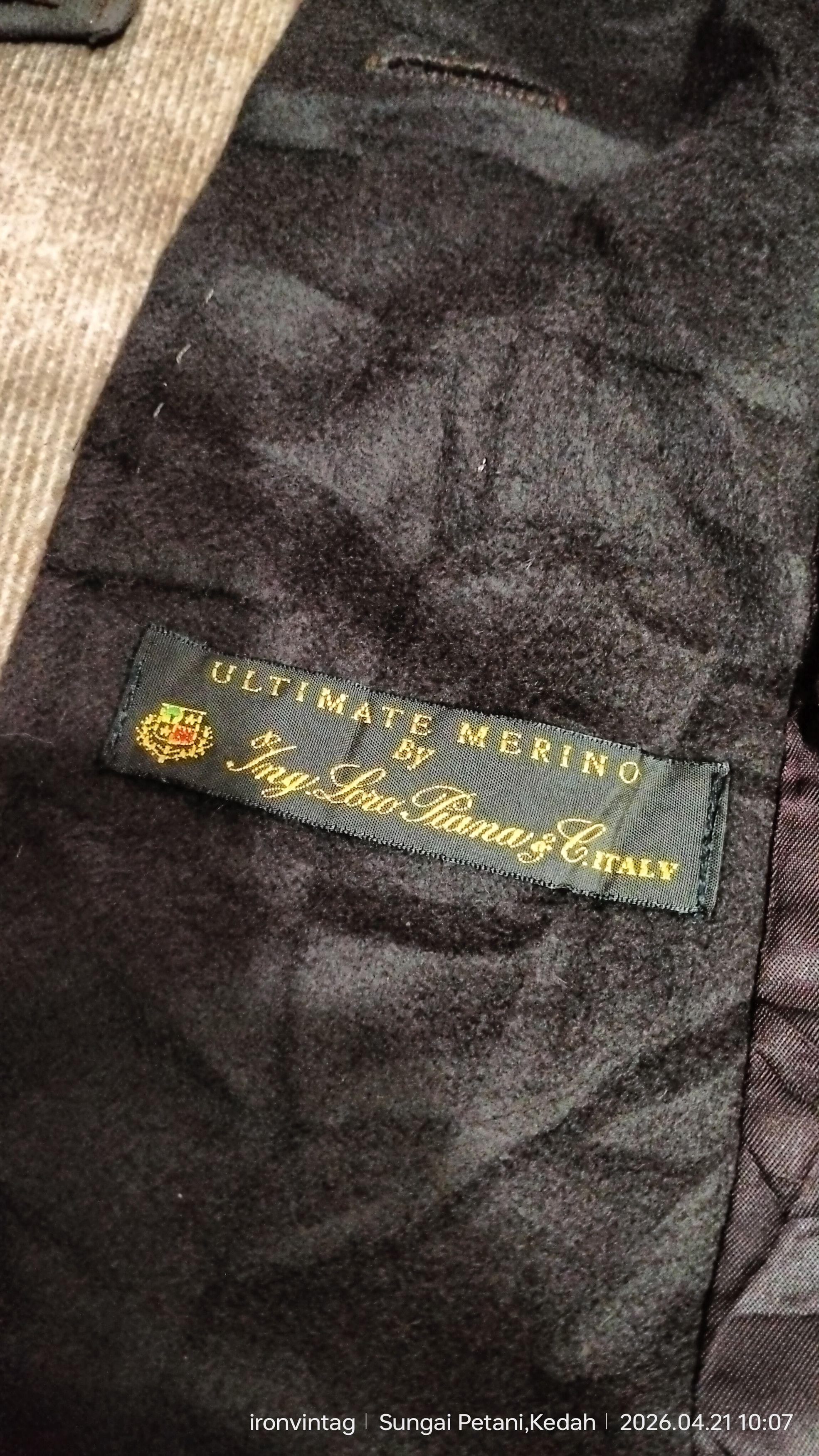 Calvin Klein Vintage Calvin Klein Long Coat Ultimate Merino Size US L / EU 52-54 / 3 - 7 Thumbnail