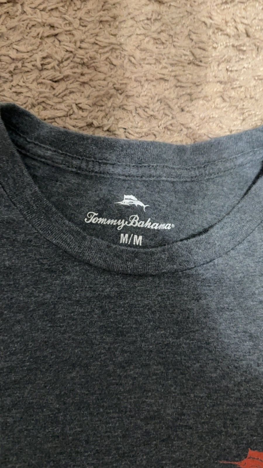 Tommy Bahama Tommy Bahama grey graphic t-shirt vintage Size medium Size US M / EU 48-50 / 2 - 3 Thumbnail