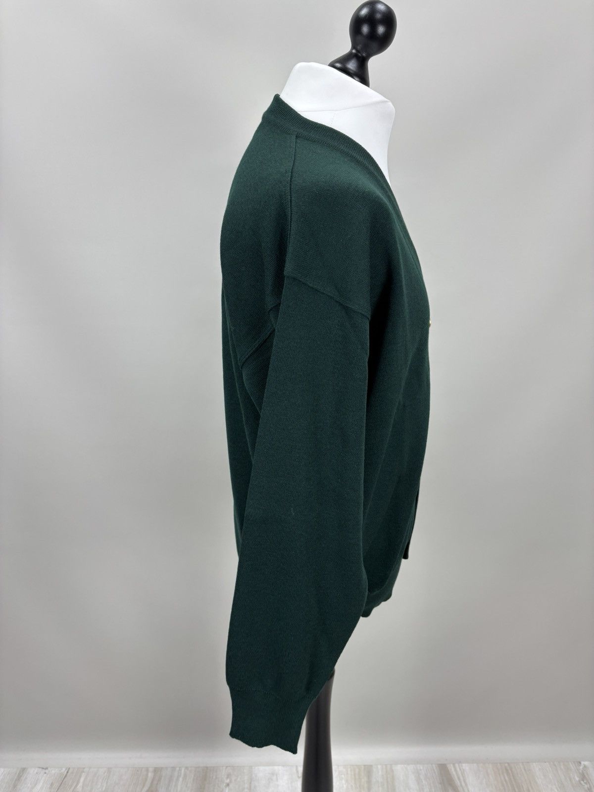 Dalmine Mens cardigan Dalmine Size L/52 Color Green Size US L / EU 52-54 / 3 - 5 Thumbnail