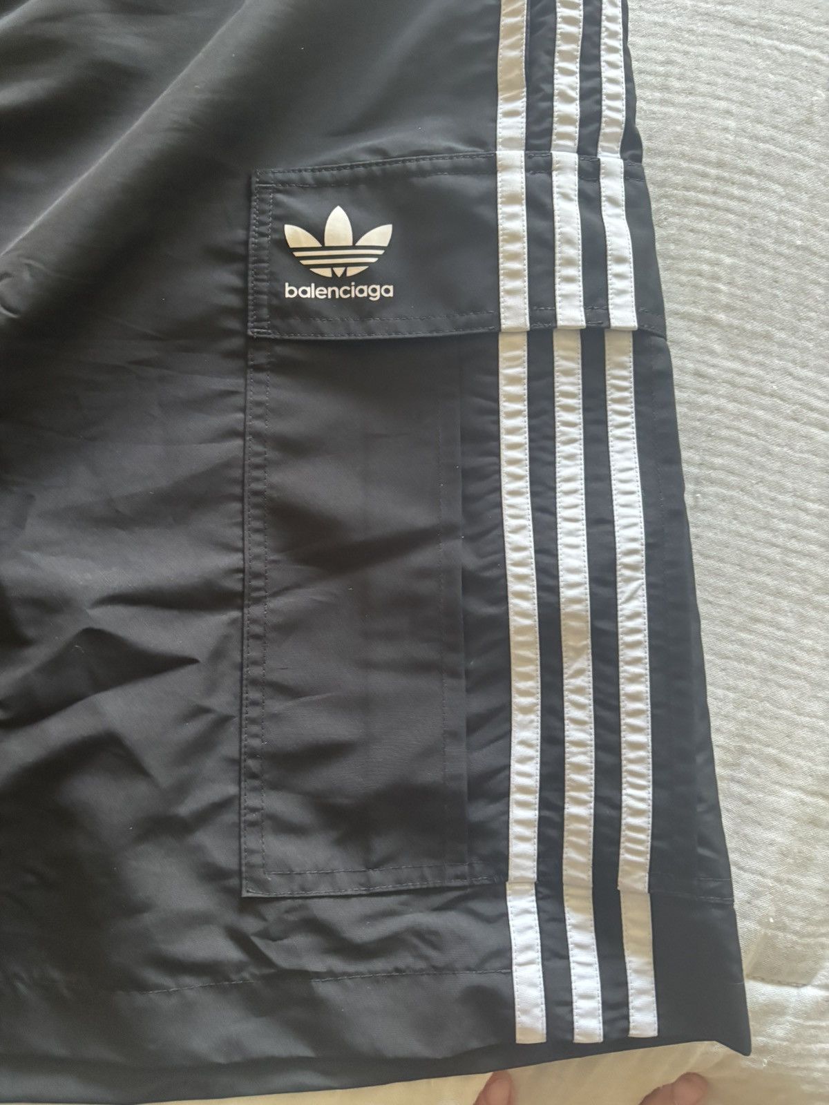 Adidas × Balenciaga BALENCIAGA ADIDAS SWIM SHORTS Size US 34 / EU 50 - 5 Thumbnail