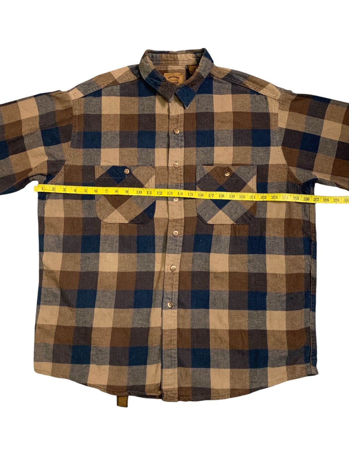 St. Johns Bay Rare Design St. John’s Bay Double Pockets Flannel Shirts Size US XL / EU 56 / 4 - 8 Thumbnail