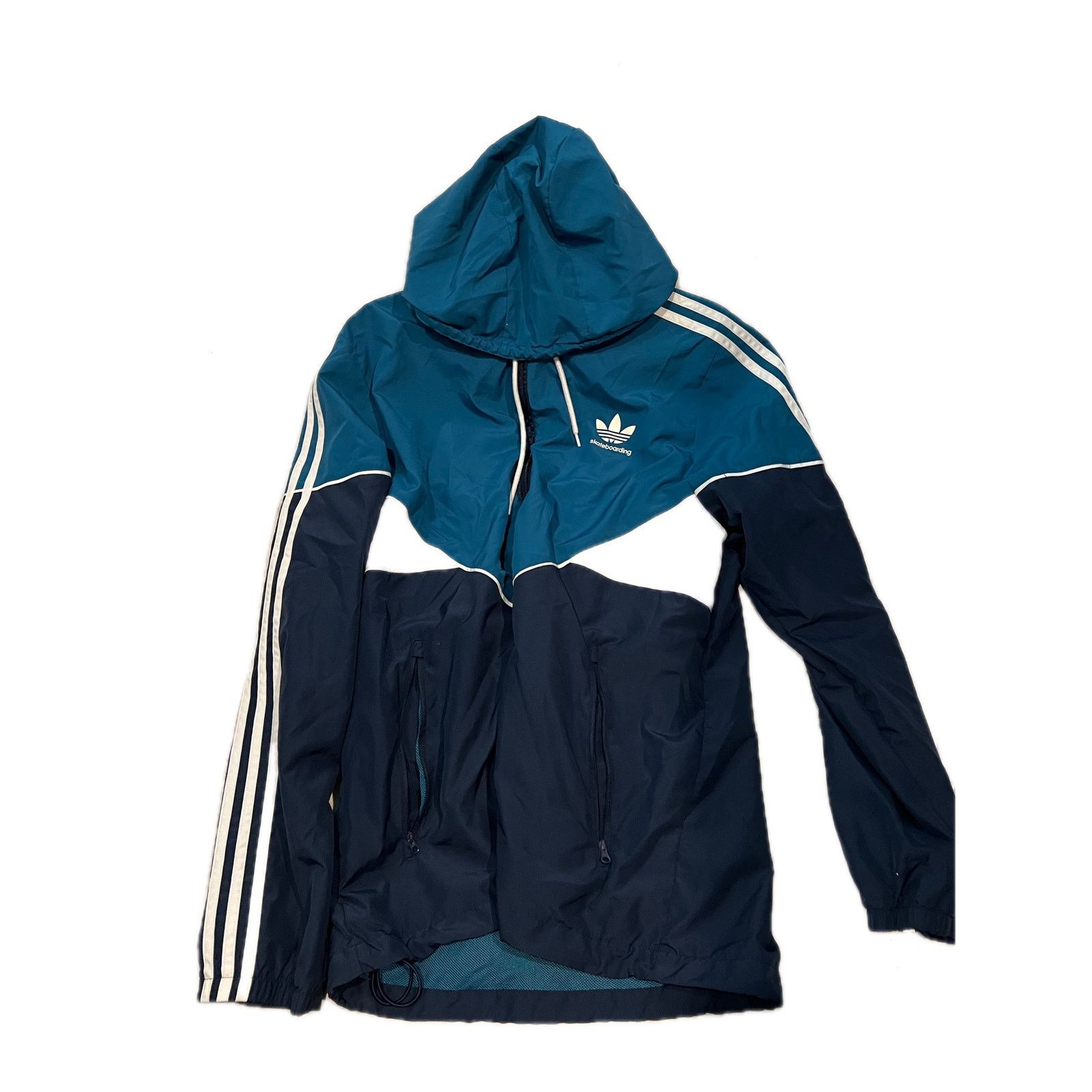 Adidas Adidas Skateboarding Zip Up Hooded Windbreaker Mens Large Size US L / EU 52-54 / 3 - 1 Thumbnail
