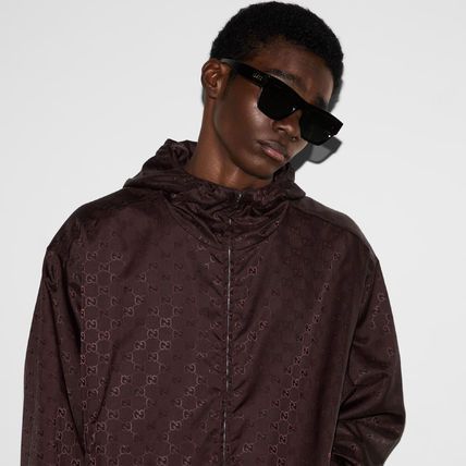 Gucci o1loc1c1125 814110 Lightweight GG Nylon Jacket Size US S / EU 44-46 / 1 - 8 Thumbnail